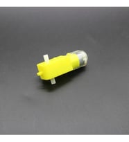 Arduino Robot SADECE DC Motor Redüktörlü Motor 250 rp Tekerleksiz TT Sarı Motor