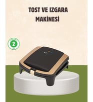Northcity Isı Kontrollü 4 Dilim Tost Makinesi - Kompakt Tasarım, Hızlı Pişirme