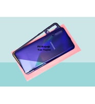 Samsung Galaxy A30S A307 Uyumlu FULL KASA Arka Kapak Batarya Kapağı - MAVİ