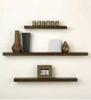 50*70*90 CM 18 MM ÜÇLÜ DUVAR RAF SETİ