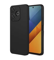 Xiaomi Redmi 13 4g Kılıf Nano İçi Kadife Silikon - Siyah