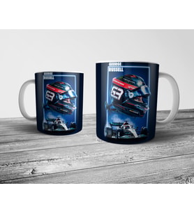 Pixxa George Russell - Formula 1 - F1 Kupa Bardak Model 2