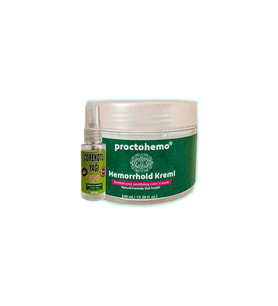 Proctohemo Rahatlatıcı Masaj Bakım Kremi 100 ml+30 ml Çörek Otu  Yağ ile