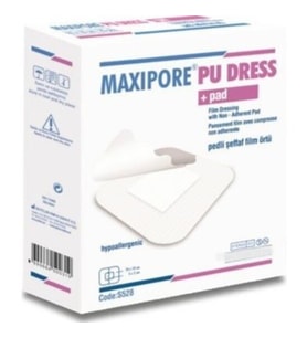 Maxipore Pu Dressing Banyo Bandı 8x6 cm 50'li - Su Geçirmez