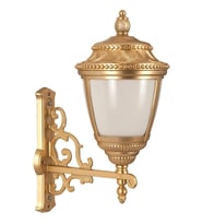 AVONNI BAP-68042-BSA-M2-OP Sarı Boyalı Dış Mekan Aydınlatma E27 Aluminyum Polikarbon Cam 48x28cm