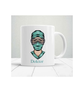 Kişiye Özel Doktor Baskılı Kupa