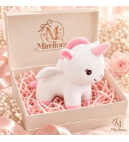 Mirellora Beyaz Unicorn 15cm
