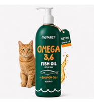 Kediler İçin Somon Balık Yağı – Omega 3-6, EPA & DHA 200 ml