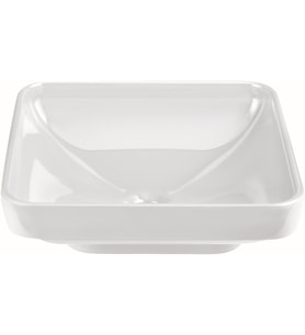 Vitra Water Jewels 4441B403-1361 Kare Çanak Lavabo, Vitra Clean, 40 Cm, Beyaz