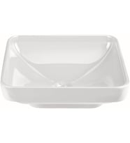 Vitra Water Jewels 4441B403-1361 Kare Çanak Lavabo, Vitra Clean, 40 Cm, Beyaz