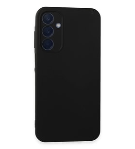 Galaxy A25 5G Kılıf Nano Içi Kadife Silikon - Siyah