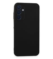 Galaxy A25 5G Kılıf Nano Içi Kadife Silikon - Siyah