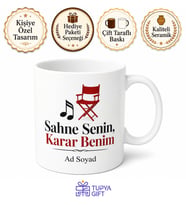 Şarkı Yarışması İzleyenlere O Ses Benim Jüri Koltuğu Kupa Bardak Hediye