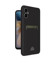 Samsung Galaxy A05 Kelvin Kartvizitli Silikon - Siyah