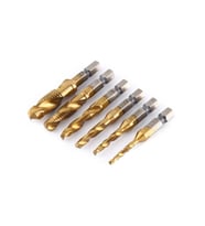 ÇOK AMAÇLI MATKAP UÇLU DELME VE DİŞ AÇMA KILAVUZ SETİ 3-4-5-6-8-10 MM DMX4764
