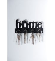 DİKEN Home Ahşap Duvar Dekoru Anahtar Askısı Anahtarlık DKN40001