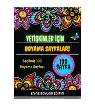 Yetişkinler İçin Boyama Sayfaları (100 Seçilmiş Boyama)