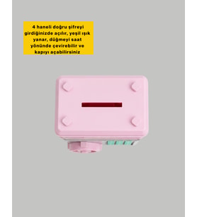 Çocuklar İçin Eğitici Elektronik Şifreli Kumbara