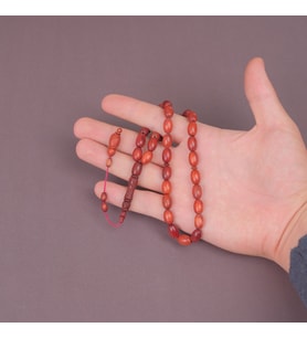 Kum Ağacı Beyzi Kesim 8x12mm Tesbih