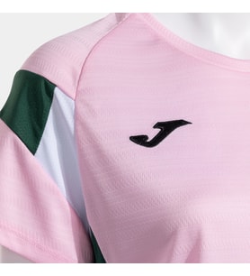 Joma Montreal Kadın Sıfır Yaka Pembe Spor Tişört 902518.554