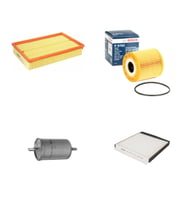 Bosch Filtre Bakım Seti Volvo S80 I 2.0 2.8 T 2.9 Benzin 1999-2006 Hava + Yağ F + Yakıt F. + Polen Bosch