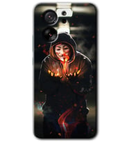 Xiaomi Mi 13T Pro Kılıf HD Desen Baskılı Arka Kapak - V for Fire