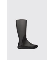 Camper Formiga Black %100 Leather Uzun Kadın Bot