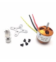 A2212 2450KV Fırçasız Motor Multicopter RC Drone 2S-3S Lipo