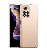 Microsonic Matte Silicone Xiaomi Redmi Note 11 Pro Plus Kılıf Gold