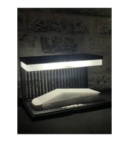 Cybertruck LED Işıklı Masa Lambası, Granit Desenli Dekorasyon (Krem)