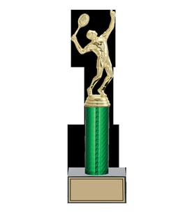 ODAK KUPA - Figürlü Kupalar - Tenis Erkek Figürlü Kupalar FG-006 A - 32 cm