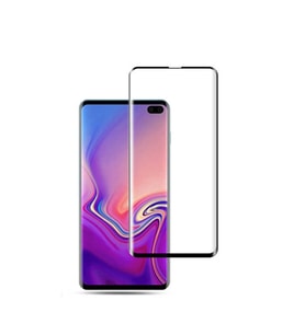 Samsung Galaxy S10 Plus Uyumlu Zore Süper Pet Ekran Koruyucu Jelatin (Siyah)