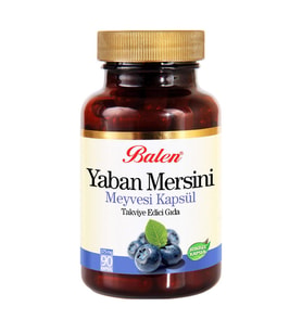 Balen Yaban Mersini Meyvesi 375 Mg 90 Kapsül