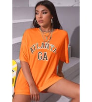 Tasarım Atlanta Baskılı  T-shirt ATLANTA-TİŞÖRT (STD)