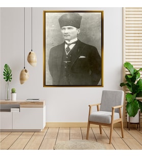 ÇERÇEVELİ ATATÜRK TABLO S733
