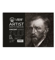 Vincent Artist Sketchbook White 90 gr 35x50 cm 15 Sayfa 