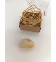 SİTRİN TAŞI BİBLO/ HAM DOĞALTAŞ BİBLO (30-35 gr)
