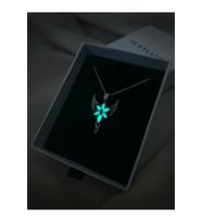 Gece Parlayan Melek Kolye 925 Ayar Gümüş Akşam Yıldızı Arwen Evenstar Kolye