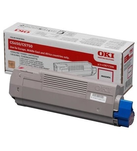 Tonersepeti Oki C5650-43872322 Kırmızı Orjinal Toner