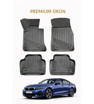 Bmw 4 Serisi F33 Cabrio ile Uyumlu 3D Oto Paspas Premium