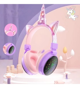 Unicorn Işıklı Bluetooth Kulaklık