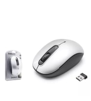 Eve-rest SMW-666G Kablosuz Optik Mouse 1500 DPI Gümüş Gri - Ergonomik