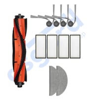 ROBOROCK S8 PRO/S8 PRO+/Q8+/Q8 MAX PRO+ Uyumlu 1 Ana Fırça 4 Yan Fırça 4 Filtre 2 Mop