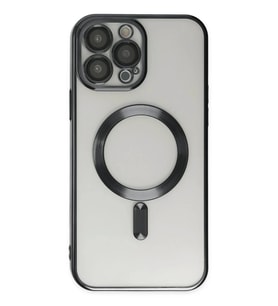 Mey İthalat® iPhone 14 Pro Kılıf Kross Magneticsafe Kapak - Siyah
