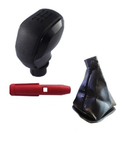 Tofaş Doğan Slx Siyah Kapaksız Spor Vites Topuzu Ve Körügü Takimı 850091035 M1609