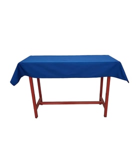 Sıra Örtüsü Pamuklu Mavi (40 X 110 cm Ölçülerindeki Sıralar İçin)