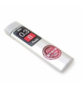 Pentel Ain Stein Min (Mekanik Kurşun Kalem Ucu) 0.3 mm B 15'li Tüp 