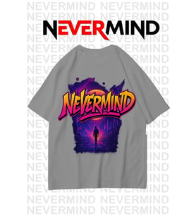 Neon Unisex Tişört Retro Vaporwave Tasarım %100 Pamuk (Antrasit)