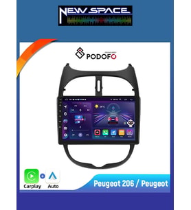 PEUGEOT 206 ANDROİD 8GB RAM 128GB ROM 8 ÇEKİRDEK CARPLAY MULTİMEDYA