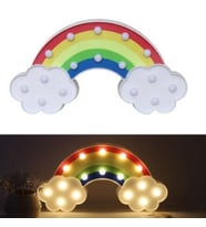 Led Işıklı Gökkuşağı Gece Lambası